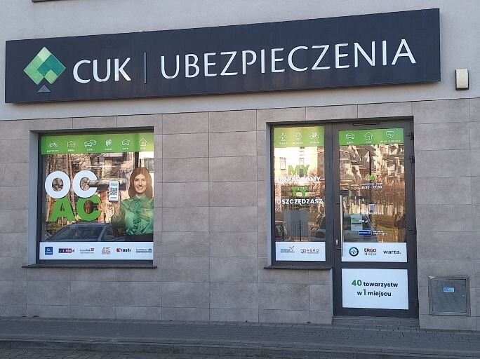 Ubezpieczenia - Warszawa, Popularna 4 lokal 6  - CUK