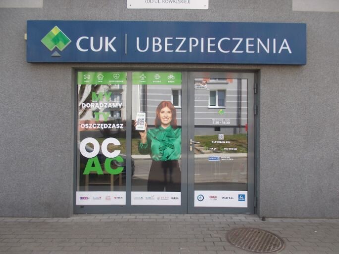 Ubezpieczenia - Kościerzyna, Jeziorna 2B  - CUK