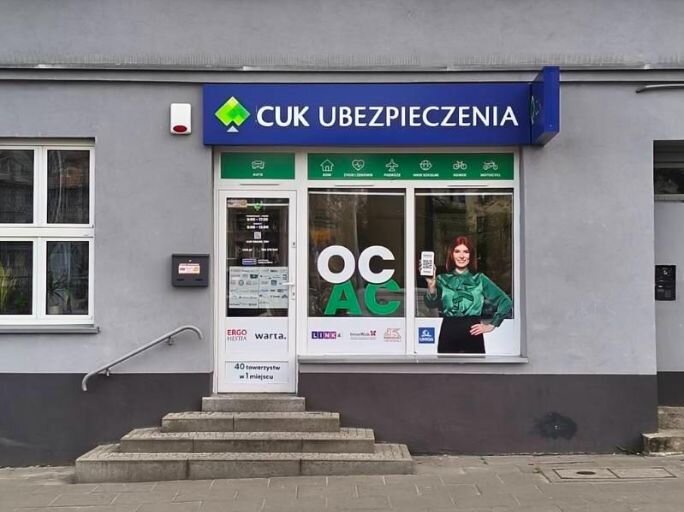 Ubezpieczenia - Łódź, Zgierska 51 lokal 2U - CUK
