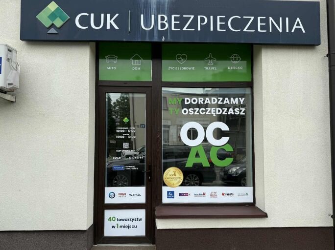 Ubezpieczenia - Legionowo, Stefana Batorego 12  - CUK