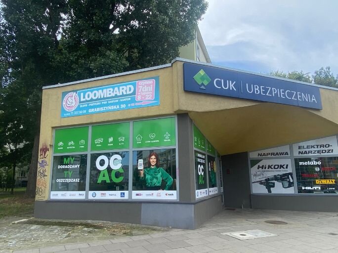 Ubezpieczenia - Wrocław, Grabiszyńska 20  - CUK