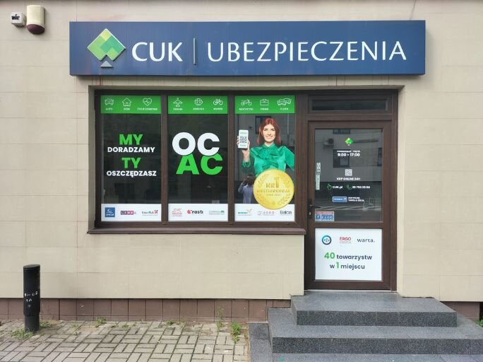 Ubezpieczenia - Garwolin, Kościuszki 39A  - CUK