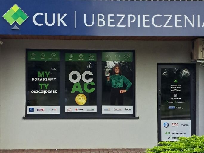 Ubezpieczenia - Kostrzyn nad Odrą, Kardynała Stefana Wyszyńskiego 19  - CUK