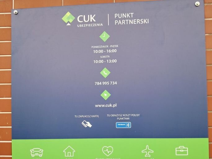 Ubezpieczenia - Bogatynia, Kusocińskiego 2  - CUK