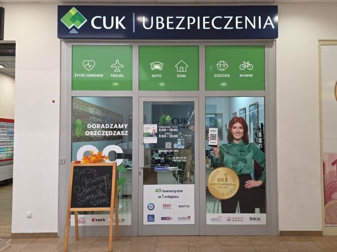 Ubezpieczenia - Legnica, Chojnowska  41 lokal CH Ferio  - CUK