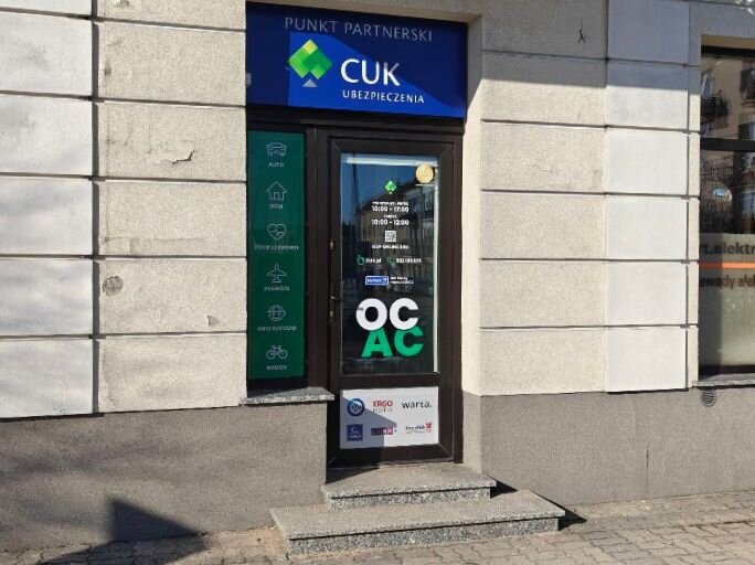 Ubezpieczenia - Mława, Stary Rynek 18  - CUK