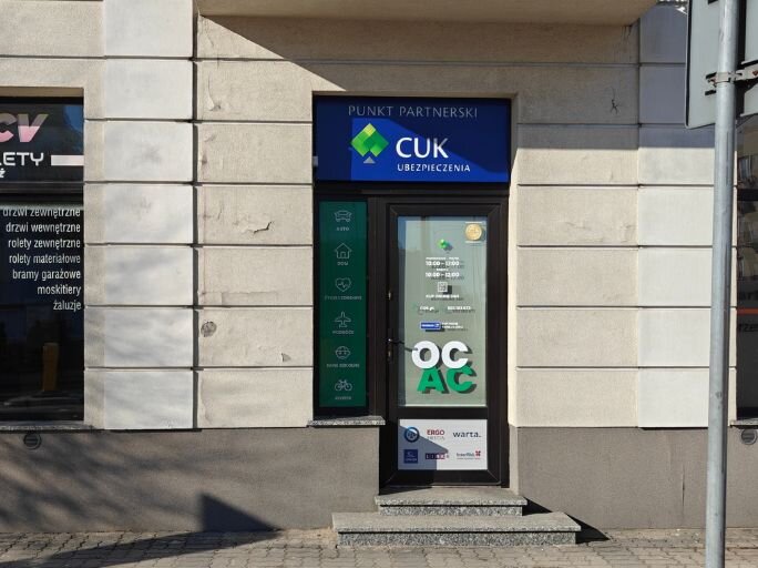 Ubezpieczenia - Mława, Stary Rynek 18  - CUK