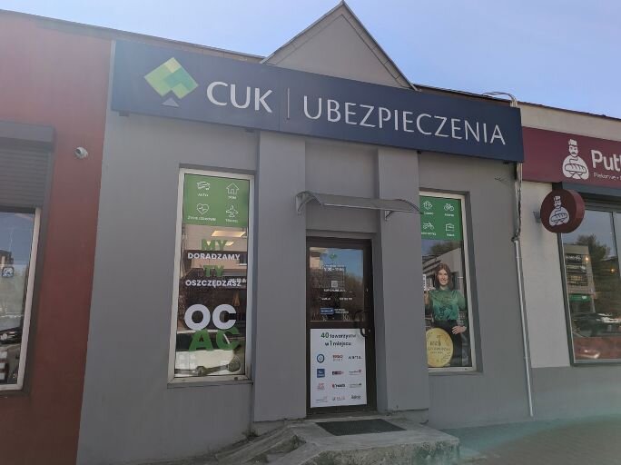 Ubezpieczenia - Łódź, Wujaka 7  - CUK