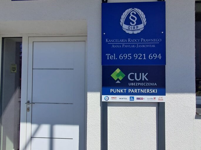 Ubezpieczenia - Kłodzko, Kościuszki 1 lokal 2  - CUK