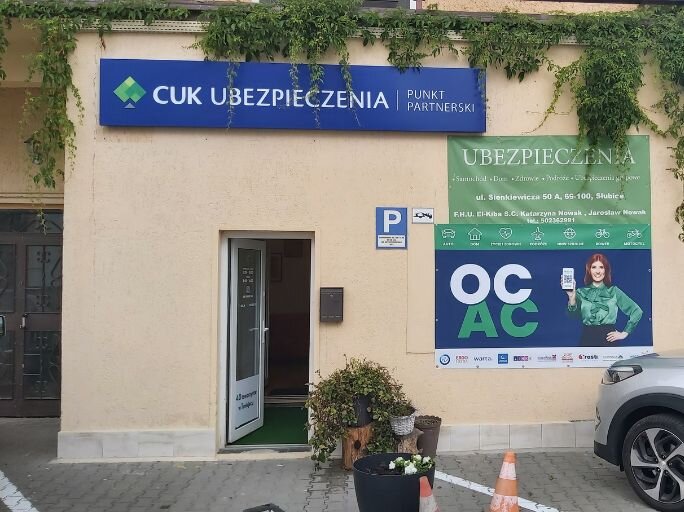 Ubezpieczenia - Słubice, Sienkiewicza 50a  - CUK