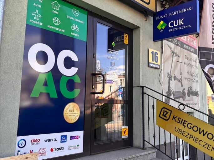 Ubezpieczenia - Grójec, Plac Wolności 16  - CUK