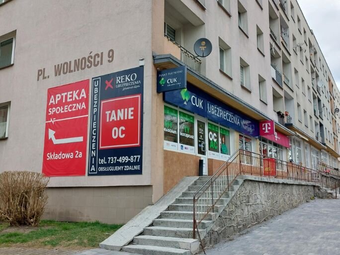 Ubezpieczenia - Olecko, Wolności 9 lokal 1U  - CUK