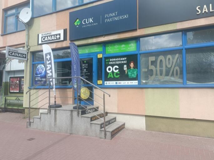 Ubezpieczenia - Płock, Jachowicza 32  - CUK