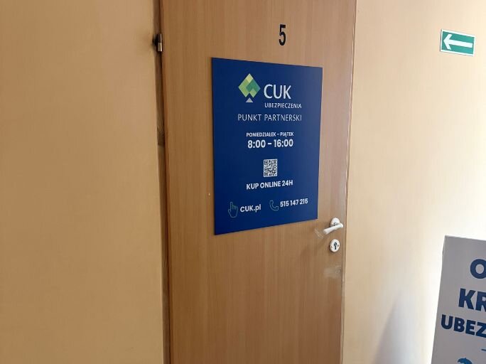 Ubezpieczenia - Biskupiec, Armii Krajowej 1b  - CUK