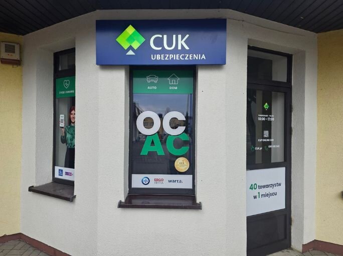 Ubezpieczenia - Olesno, Kościelna 2 lokal 4  - CUK