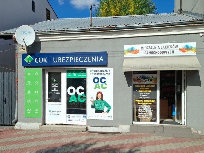Ubezpieczenia - Głowno, Łowicka 22  - CUK