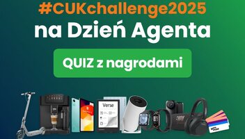 #CUKchallenge2025 na Dzień Agenta. Rozwiąż QUIZ i wygraj nagrody o wartości 10 tys. zł!